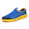 Aqua Shoes Unisex Casual Fashion Mesh Breathable Quick Dry Outdoor Rubber Sole Slip Water Shoes For Beach Water Sports Lightweight Slip On Walking Shoes by Stevvex