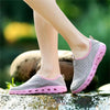 Aqua Shoes Unisex Casual Fashion Mesh Breathable Quick Dry Outdoor Rubber Sole Slip Water Shoes For Beach Water Sports Lightweight Slip On Walking Shoes by Stevvex