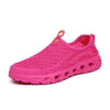Aqua Shoes Unisex Casual Fashion Mesh Breathable Quick Dry Outdoor Rubber Sole Slip Water Shoes For Beach Water Sports Lightweight Slip On Walking Shoes by Stevvex