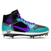 "Arizona Throwback OW" Jordan 1 Retro Cleats by Stadium Custom Kicks