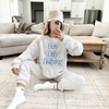 Busy Dilly Dallying Crewneck Sweatshirt | Cozy Graphic Pullover by Hey Jude Graphic Tees