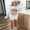 Chicago Football Crewneck Sweatshirt | 1920 Helmet Graphic by Hey Jude Graphic Tees