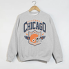 Chicago Football Crewneck Sweatshirt | 1920 Helmet Graphic by Hey Jude Graphic Tees