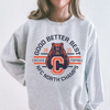 Chicago Football Bear Crewneck Sweatshirt – Vintage NFC North Champs Graphic Pullover by Hey Jude Graphic Tees