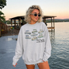 No Crying on the Boat Crewneck by Hey Jude Graphic Tees