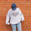 Fearfully & Wonderfully Made Sweatshirt | Christian Affirmation Crewneck | God Made No Mistake Faith Graphic Pullover by Hey Jude Graphic Tees