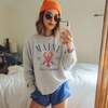 New England Lobster Crewneck Sweatshirt by Hey Jude Graphic Tees