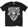 Asking Alexandria Skull Shield [T-Shirt] by Rock Band Apparel