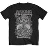 Asking Alexandria Skull Stack [T-Shirt] by Rock Band Apparel