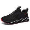 Athletic Black Modern Running Breathable Sneakers Comfortable Shoes Gym Training Outdoor Sport Slip On Casual Sport Running Athletic Jogging Tennis Walking Shoes Breathable Fashion Gym Workout Sneakers by Stevvex