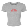 But Daddy, He’s a Cowboy Baby Tee – Western Cowgirl Graphic Crop Top by Hey Jude Graphic Tees