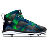"Aurora" Jordan 7 Retro Cleats by Stadium Custom Kicks