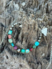 Sterling Silver Jasper Turquoise Bracelet by Wild Junkie