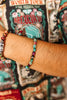 Sterling Silver Jasper Turquoise Bracelet by Wild Junkie