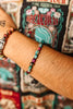 Sterling Silver Jasper Turquoise Bracelet by Wild Junkie