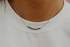 Authentic Silver Pearl Bar Necklace by Wild Junkie