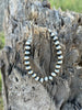 8mm Silver Beads Bracelet by Wild Junkie
