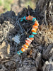 Authentic Spiny Oyster Chip Bead Bracelet by Wild Junkie