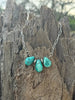 Authentic Teardrop Turquoise Stones Necklace by Wild Junkie