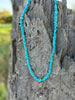 Authentic Turquoise Chips Beaded Necklace by Wild Junkie