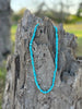 Authentic Turquoise Chips Beaded Necklace by Wild Junkie