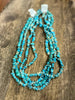 Authentic Turquoise Chips Beaded Necklace by Wild Junkie