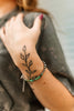 Authentic Turquoise Heishi Beaded Bracelet by Wild Junkie