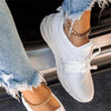 Autumn Sneakers Womens Casual Breathable Sport Shoes Lace Up Sneakers Outdoor Walking Running Shoes Popular Style Running Casual Sneakers Couple Walk Sport Sneakers by Stevvex