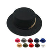 Autumn Winter Women Men Vintage Fedora Women's Foldable Short Brim Floppy Hat Gentleman Elegant Warm Hats Lady Party Luxury Caps Classic Summer Beach Sun Hat by Stevvex