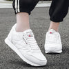 Autumn Womens Mens Sneakers Black Fashion Vulcanized Shoes Lace-up Casual Flats Light Couple Fashion Sneakers Breathable Casual Comfortable Lightweight Sneakers by Stevvex