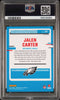 Graded 2023 Panini Donruss Optic Jalen Carter #281 Holo Rookie RC Football Card PSA 10