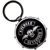 Avenged Sevenfold Deathbat Crest Drum Double-Sided [Keychain] by Rock Band Apparel