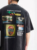 Men's Vintage Graphic Oversized Washed T-Shirt by Simply Love