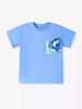 Children's Shark Graphic Round Neck T-Shirt by Simply Love