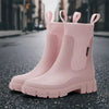 Women’s Waterproof Height-Increasing Rain Boots by FitiqueFit