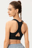 Scoop Neck Long Sports Bra