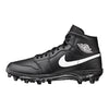 Nike Mens Jordan 1 Td Soccer Cleats Black White Black Mid 14 by EasyOptionXY