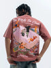 Men's Washed Graphic Oversized T-Shirt by Simply Love