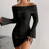 Women’s Off Shoulder Bodycon Dress by FitiqueFit