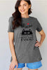 Simply Love Full Size MEOW THIS IS THE BEST DAY EVER! Graphic Cotton T-Shirt by Simply Love