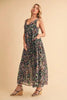 Printed V-Neck Frill Tiered Cami Comfortable Dress For Women – Playful, Feminine & Fun for Summer Days by Stevvex