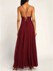 Slit Cowl Neck Maxi Dress by Wild and Free Boutique