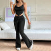 Stylish High-waisted Flared Pants by My Store