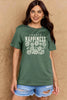 Simply Love Full Size CREATE HAPPINESS Graphic Cotton T-Shirt by Simply Love