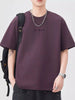 Men's Plus Size Round Neck Relaxed Fit T-Shirt by Simply Love