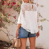 Women's French-Style Tie-Dye Versatile Top by FitiqueFit