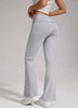 🔥 Women's Low-Waisted Folded Waist Flared Pants - Low-Rise Wide-Leg Trousers by FitiqueFit