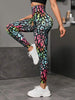 🍑 Printed Seamless High-Waist Hip-Lift Yoga Leggings by FitiqueFit