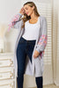 Woven Right Fringe Sleeve Dropped Shoulder Cardigan by Wild and Free Boutique