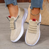 Women’s Non-Slip Round-Toe Casual Sneakers by FitiqueFit